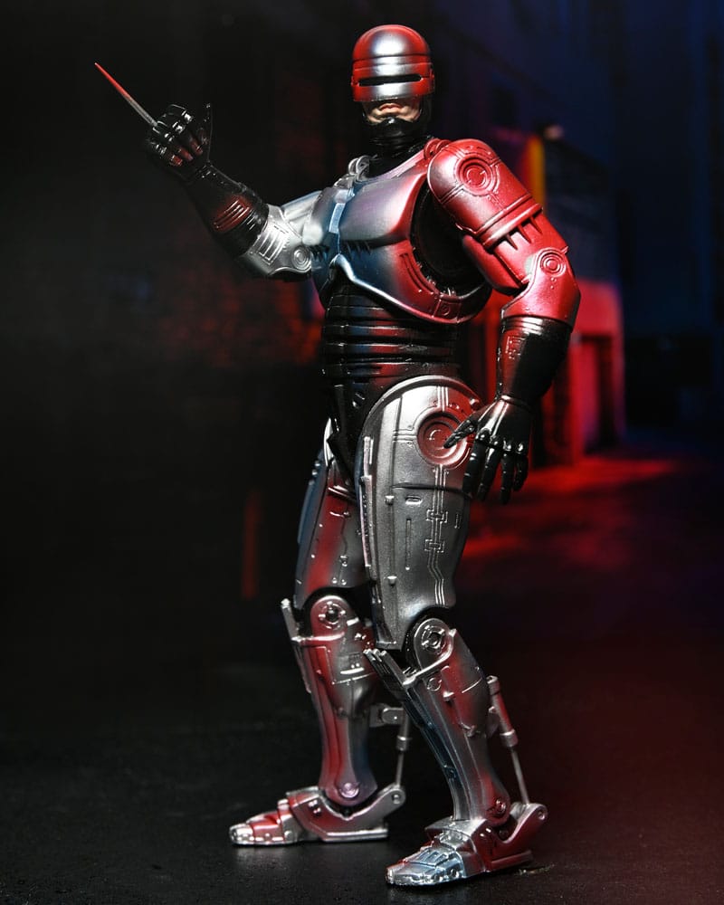 Robocop Poster Series Action Figur Robocop 17 cm NECA