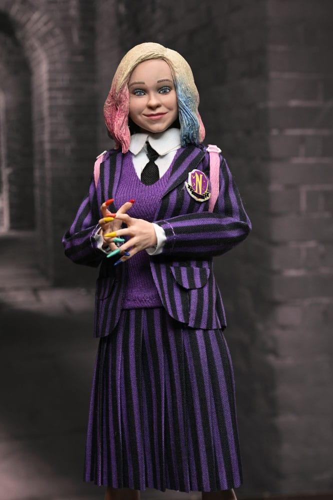 Wednesday Action Figur 2 Pack - Wednesday Addams (Nevermore Uniform) och Enid 20 cm NECA