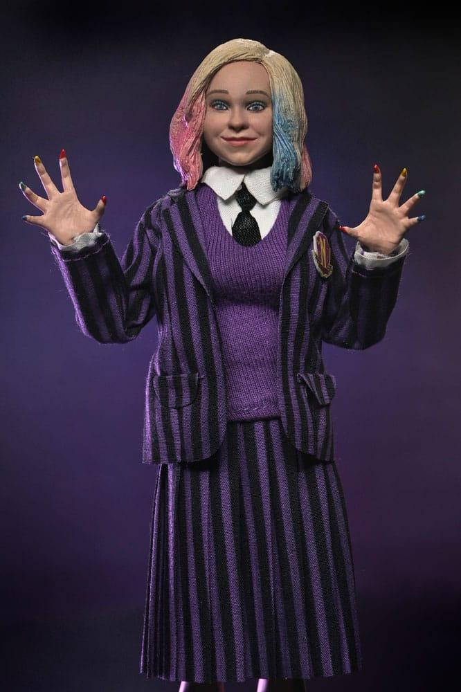 Wednesday Action Figur 2 Pack - Wednesday Addams (Nevermore Uniform) och Enid 20 cm NECA