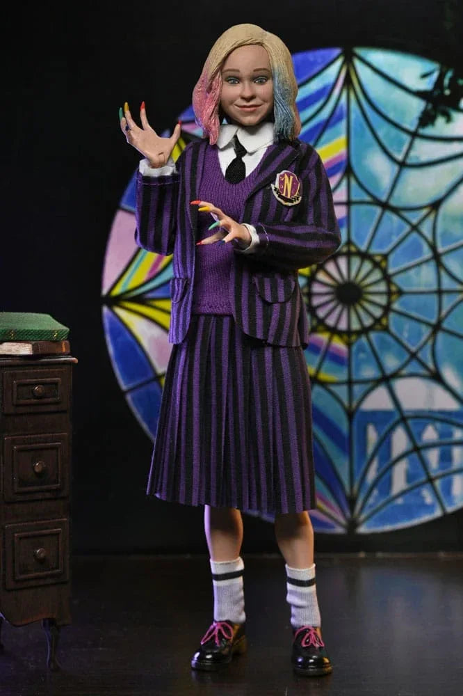 Wednesday Action Figur 2 Pack - Wednesday Addams (Nevermore Uniform) och Enid 20 cm NECA