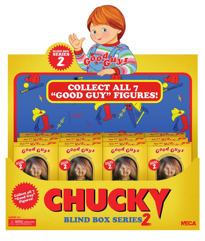 Chucky (TV-serie) Actionfigur Blind Box 1/7 Good Guy Serie 1 Sortiment (12) NECA