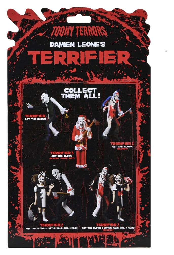 Terrifier 3 Toony Terrors Action Figur Santa Suit Art the Clown (Bloody Version) 15 cm