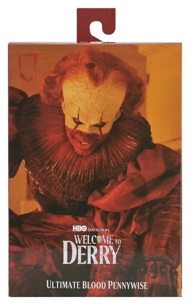 Det: Välkommen till Derry Action Figur Blood Pennywise 18 cm NECA