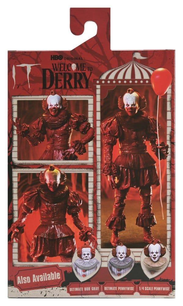Det: Välkommen till Derry Action Figur Blood Pennywise 18 cm NECA