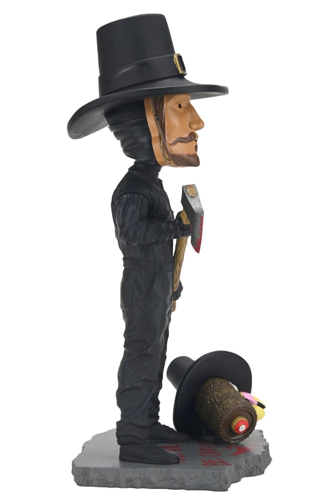Thanksgiving Head Knocker Bobble-Head John Carver 20 cm NECA