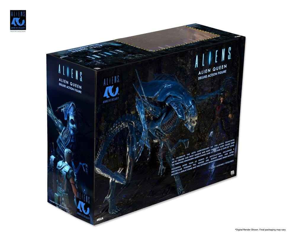 Aliens Ultra Deluxe Actionfigur Alien Queen (40-årsjubileum) 38 cm