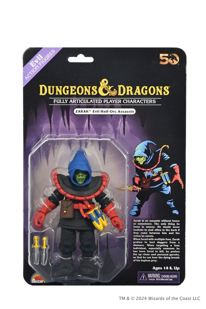 Dungeons and Dragons 50th Anniversary Zarak Actionfigur 18 cm NECA