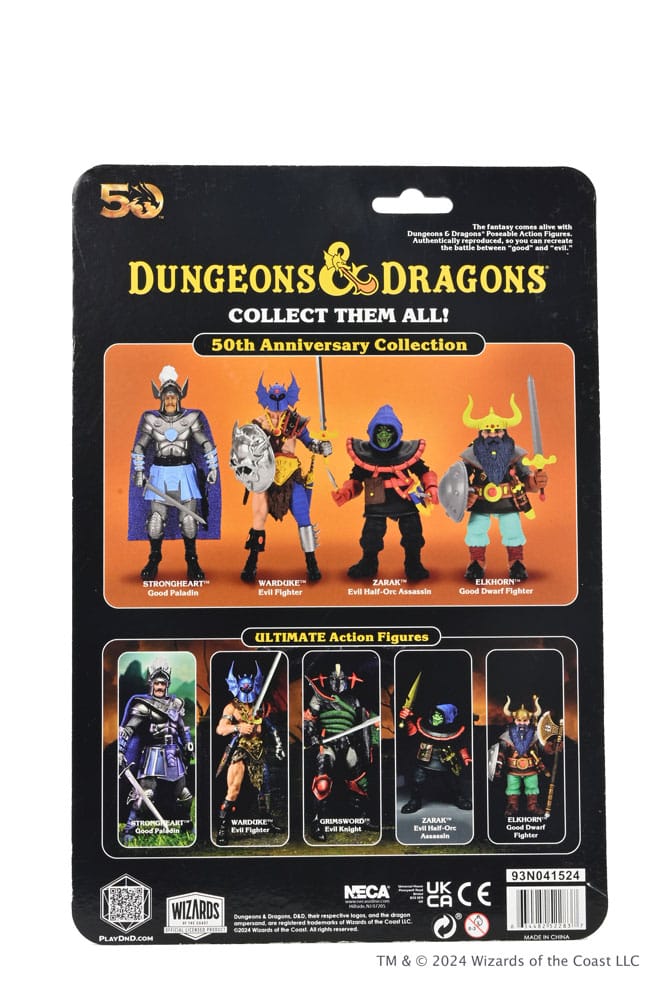 Dungeons and Dragons 50th Anniversary Zarak Actionfigur 18 cm NECA