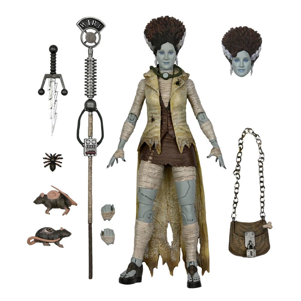 Universal Monsters x Teenage Mutant Ninja Turtles Actionfigur April as The Bride 18 cm