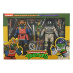 Teenage Mutant Ninja Turtles Actionfigur 2-Pack: Rymdäventyr & Samurai Turtles 18 cm NECA