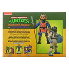 Teenage Mutant Ninja Turtles Actionfigur 2-Pack: Rymdäventyr & Samurai Turtles 18 cm NECA