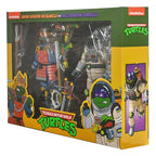 Teenage Mutant Ninja Turtles Actionfigur 2-Pack: Rymdäventyr & Samurai Turtles 18 cm NECA