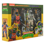 Teenage Mutant Ninja Turtles Actionfigur 2-Pack: Rymdäventyr & Samurai Turtles 18 cm NECA