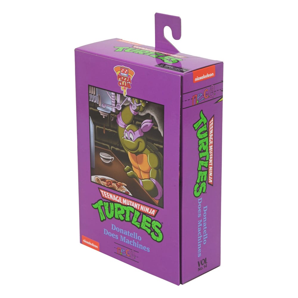 Teenage Mutant Ninja Turtles (1987 Cartoon) Action Figure Ultimate Donatello (VHS) 18 cm