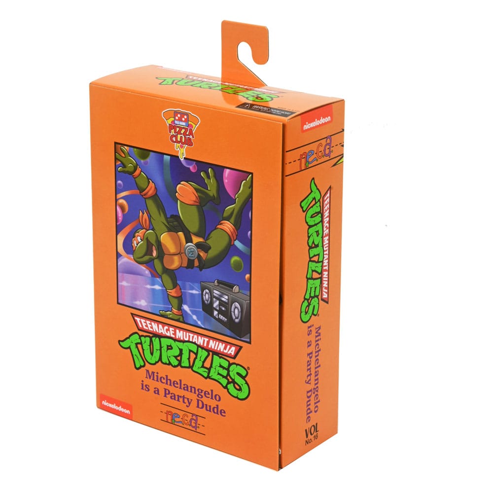 Teenage Mutant Ninja Turtles (1987 Cartoon) Action Figure Ultimate Michelangelo (VHS) 18 cm