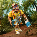 Teenage Mutant Ninja Turtles (Cartoon 1980) Action Figur 2 Pack – Vacation Bebop och Rocksteady 18 cm NECA