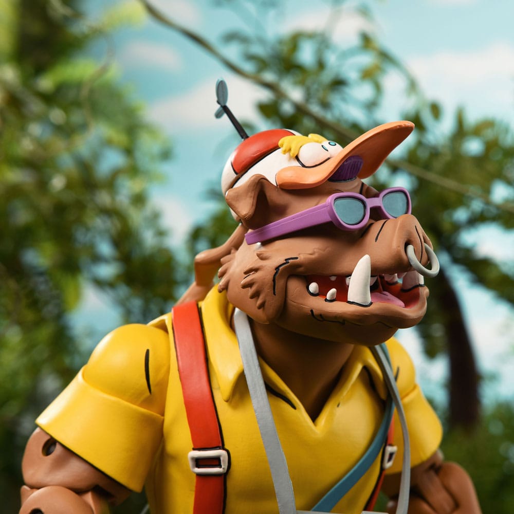 Teenage Mutant Ninja Turtles (Cartoon 1980) Action Figur 2 Pack – Vacation Bebop och Rocksteady 18 cm NECA