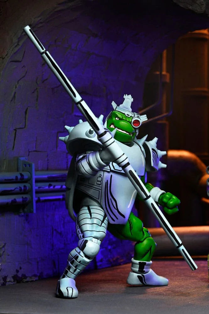 Teenage Mutant Ninja Turtles (Mirage Comics) Action Figur Cyborg Donatello 18 cm NECA