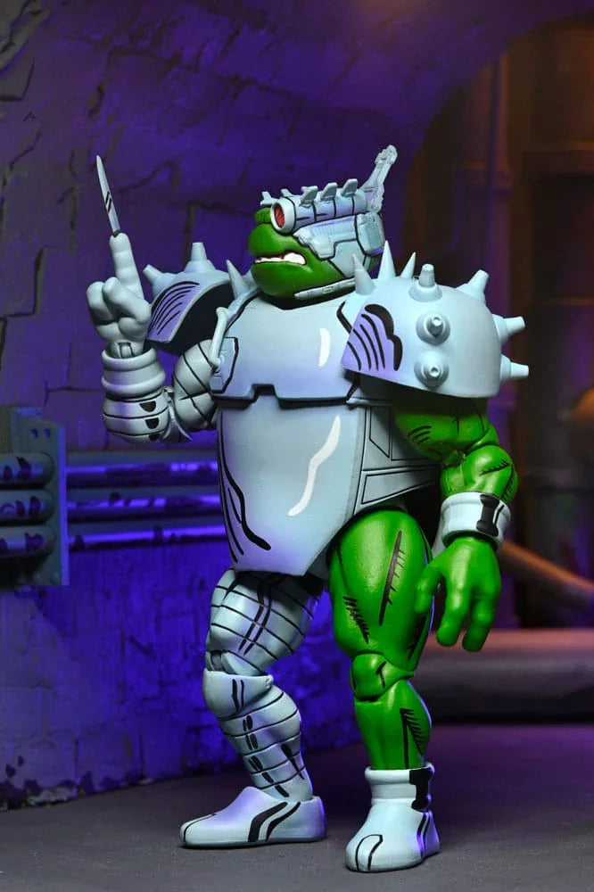 Teenage Mutant Ninja Turtles (Mirage Comics) Action Figur Cyborg Donatello 18 cm NECA