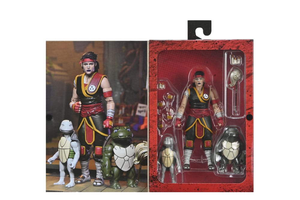 Teenage Mutant Ninja Turtles: The Last Ronin Action Figur Ultimate Casey Marie med Baby Odyn & Uno 17 cm NECA