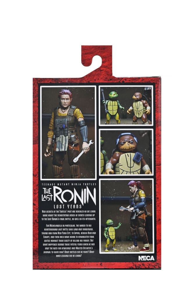 Teenage Mutant Ninja Turtles (The Last Ronin The Lost Years) Action Figur Grammy April med Baby Yi & Moja 18 cm NECA