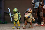 Teenage Mutant Ninja Turtles (The Last Ronin The Lost Years) Action Figur Grammy April med Baby Yi & Moja 18 cm NECA