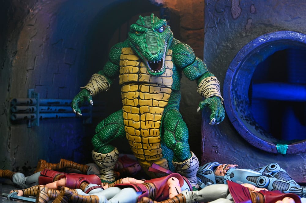 Teenage Mutant Ninja Turtles (Mirage Comics) Action Figur Leatherhead 21 cm NECA