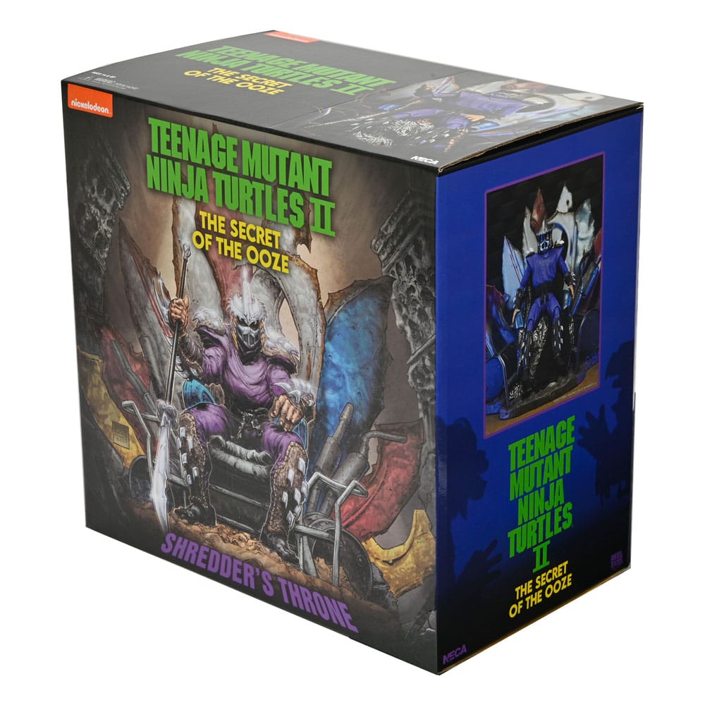 Teenage Mutant Ninja Turtles 2: Secret of the Ooze Diorama Shredder's Throne 27 cm NECA