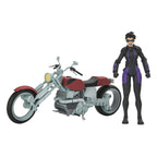 Teenage Mutant Ninja Turtles Actionfigur Casey Marie med Last Ronin Motorcykel 18 cm NECA
