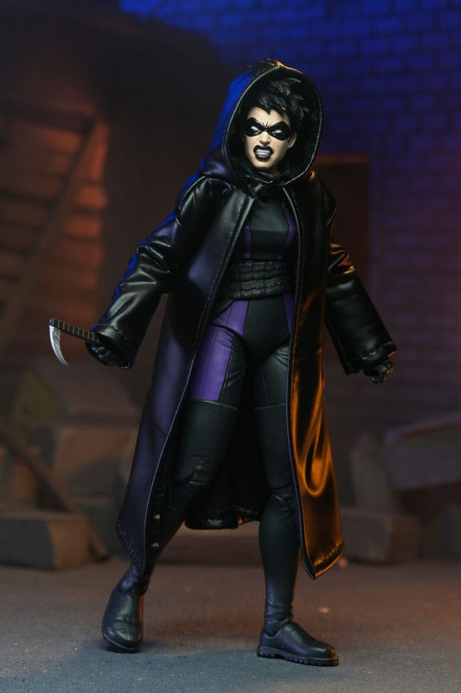 Teenage Mutant Ninja Turtles Actionfigur Casey Marie med Last Ronin Motorcykel 18 cm NECA