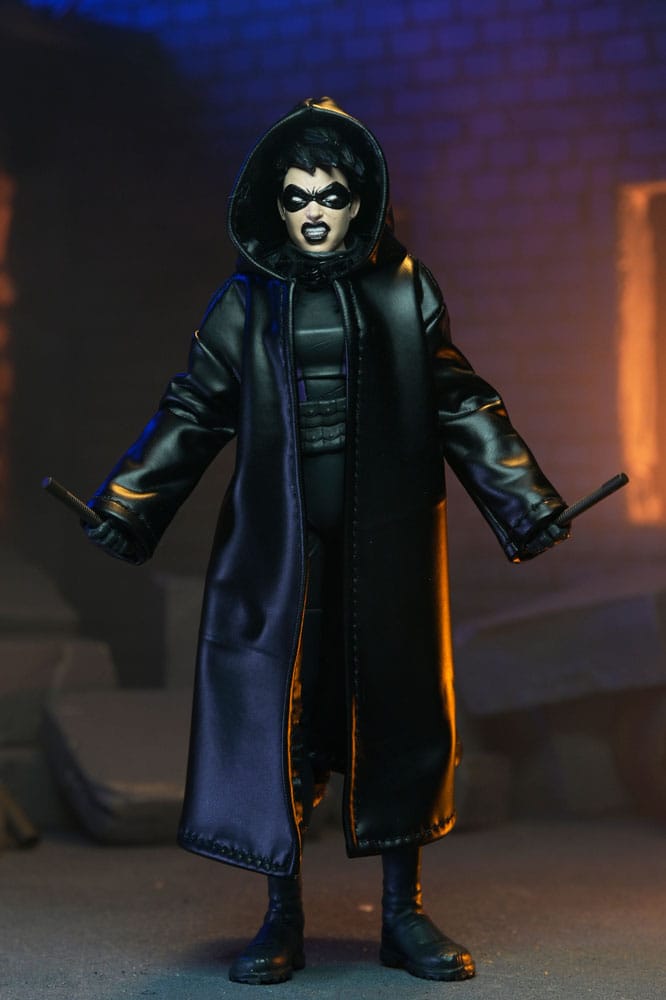 Teenage Mutant Ninja Turtles Actionfigur Casey Marie med Last Ronin Motorcykel 18 cm NECA