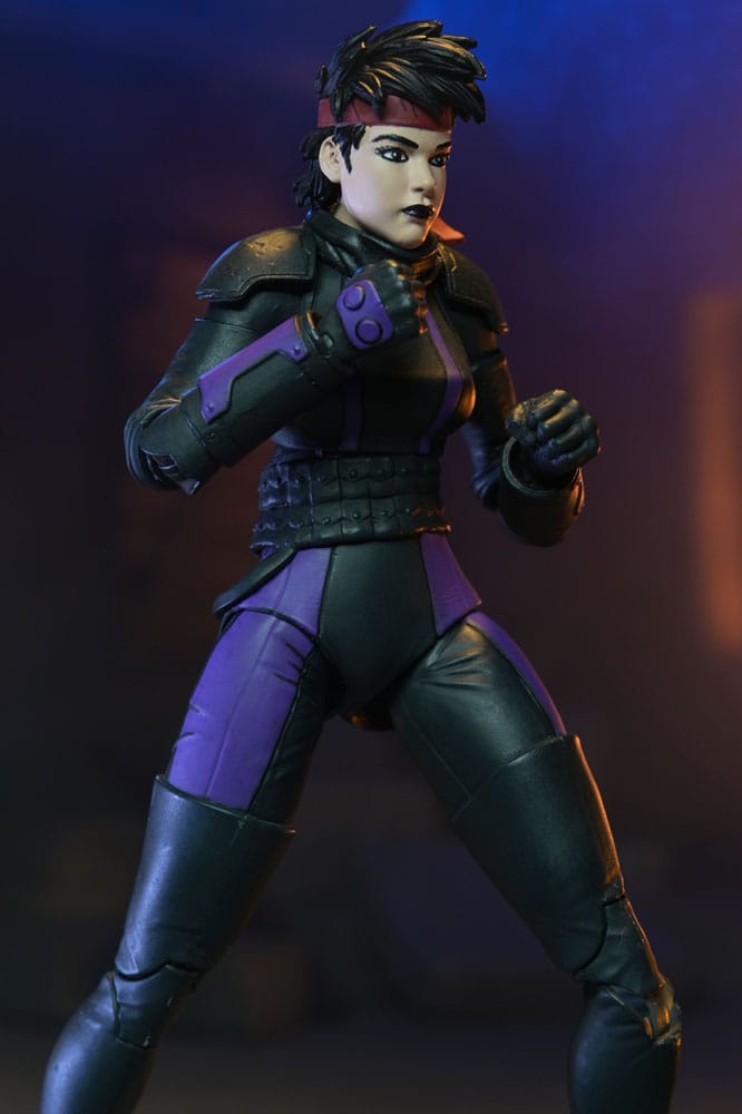 Teenage Mutant Ninja Turtles Actionfigur Casey Marie med Last Ronin Motorcykel 18 cm NECA