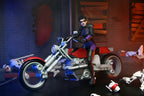 Teenage Mutant Ninja Turtles Actionfigur Casey Marie med Last Ronin Motorcykel 18 cm NECA
