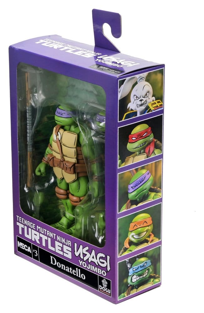Teenage Mutant Ninja Turtles x Usagi Yojimbo Ultimat Actionfigur Donatello 18 cm