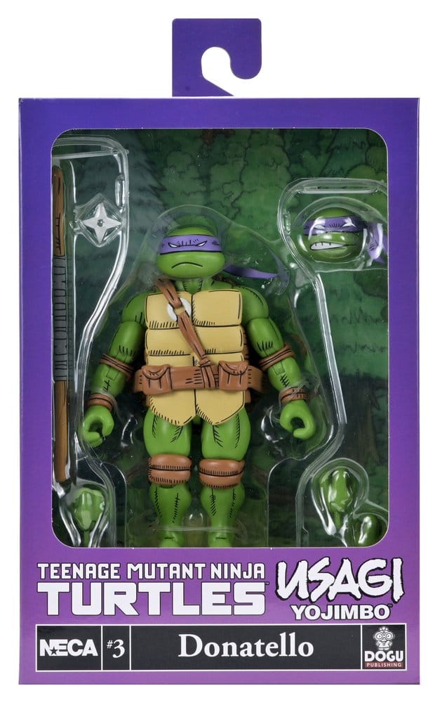 Teenage Mutant Ninja Turtles x Usagi Yojimbo Ultimat Actionfigur Donatello 18 cm