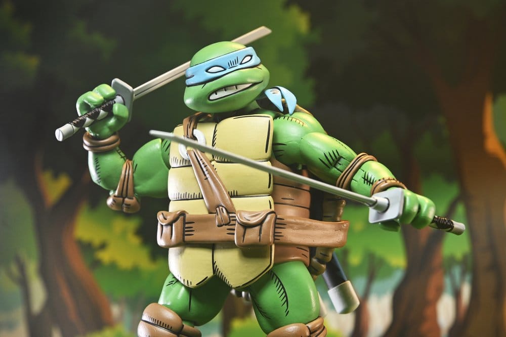 Teenage Mutant Ninja Turtles x Usagi Yojimbo Ultimata Actionfigur Leonardo 18 cm