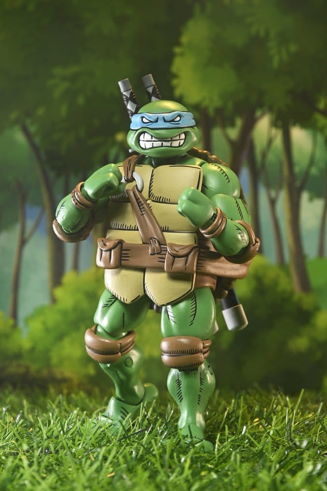 Teenage Mutant Ninja Turtles x Usagi Yojimbo Ultimata Actionfigur Leonardo 18 cm