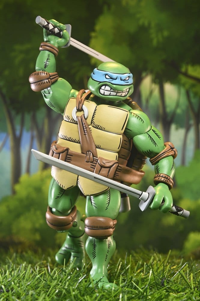 Teenage Mutant Ninja Turtles x Usagi Yojimbo Ultimata Actionfigur Leonardo 18 cm
