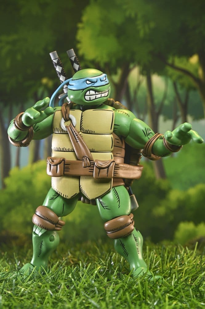 Teenage Mutant Ninja Turtles x Usagi Yojimbo Ultimata Actionfigur Leonardo 18 cm