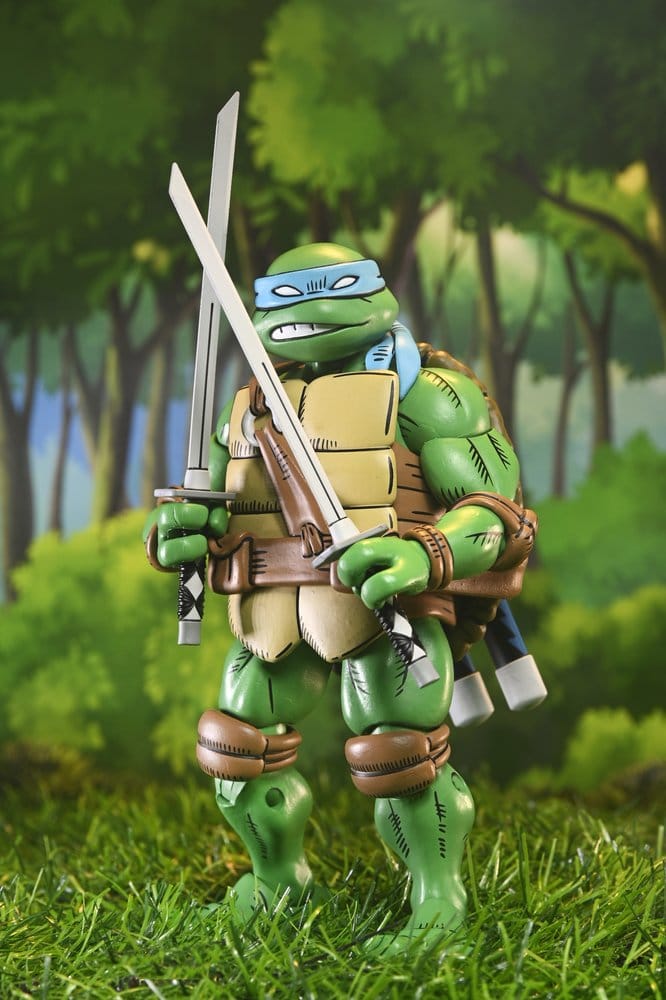 Teenage Mutant Ninja Turtles x Usagi Yojimbo Ultimata Actionfigur Leonardo 18 cm