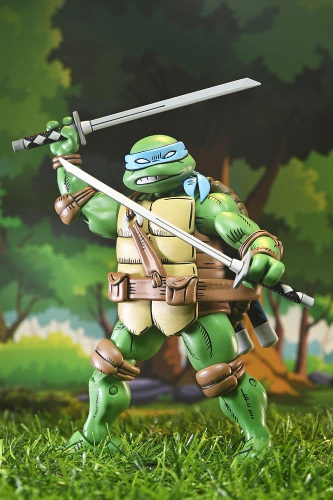 Teenage Mutant Ninja Turtles x Usagi Yojimbo Ultimata Actionfigur Leonardo 18 cm
