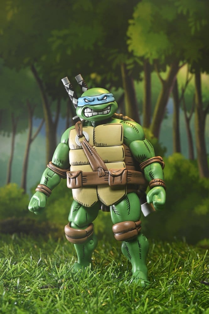 Teenage Mutant Ninja Turtles x Usagi Yojimbo Ultimata Actionfigur Leonardo 18 cm