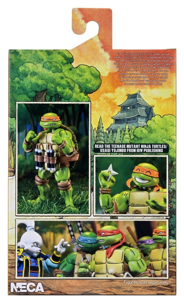 Teenage Mutant Ninja Turtles x Usagi Yojimbo Ultimate Action Figur Michelangelo 18 cm