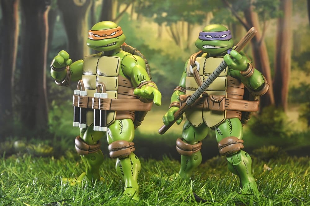 Teenage Mutant Ninja Turtles x Usagi Yojimbo Ultimat Actionfigur Michelangelo 18 cm
