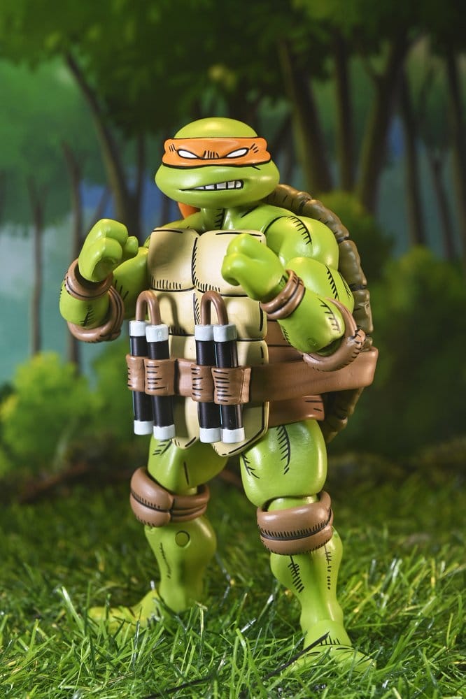 Teenage Mutant Ninja Turtles x Usagi Yojimbo Ultimat Actionfigur Michelangelo 18 cm