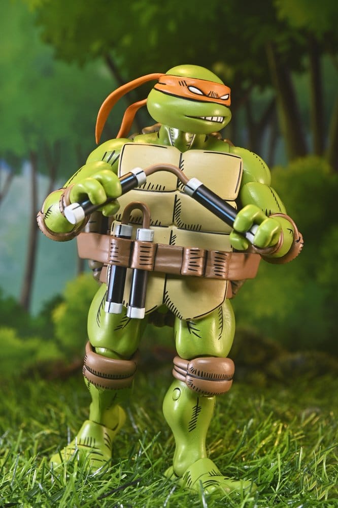 Teenage Mutant Ninja Turtles x Usagi Yojimbo Ultimat Actionfigur Michelangelo 18 cm