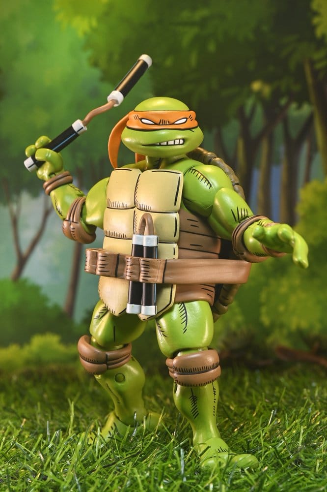 Teenage Mutant Ninja Turtles x Usagi Yojimbo Ultimat Actionfigur Michelangelo 18 cm