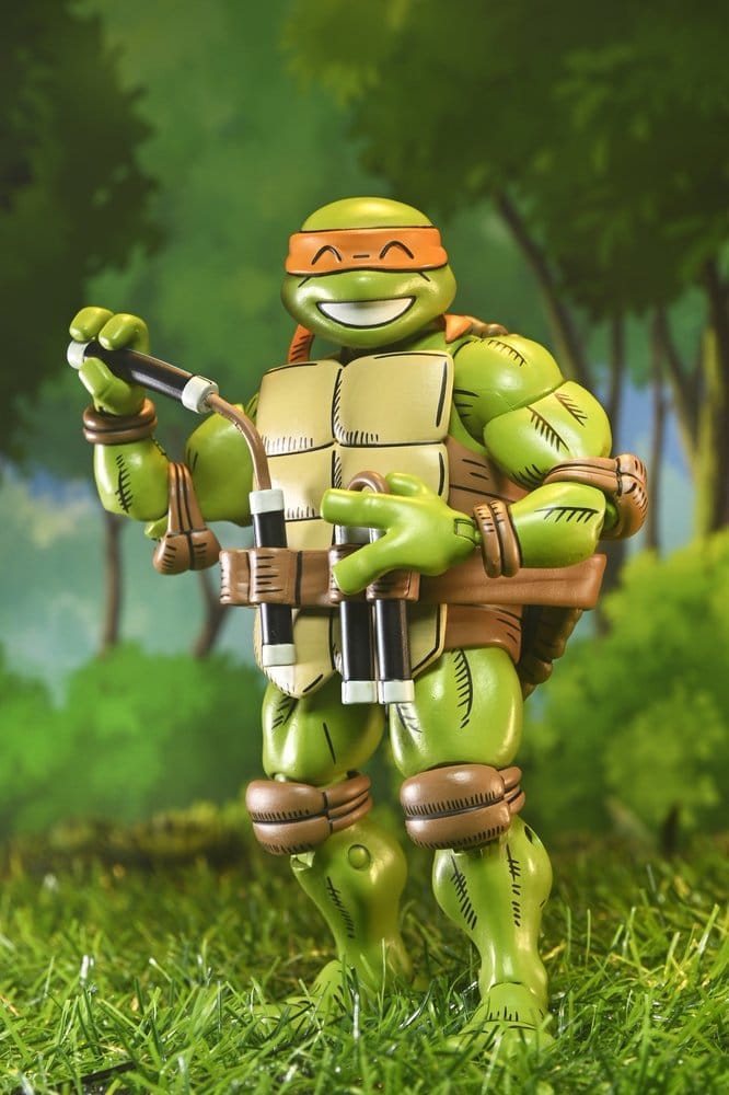 Teenage Mutant Ninja Turtles x Usagi Yojimbo Ultimat Actionfigur Michelangelo 18 cm