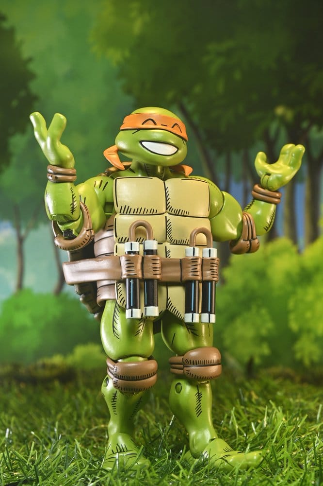 Teenage Mutant Ninja Turtles x Usagi Yojimbo Ultimat Actionfigur Michelangelo 18 cm