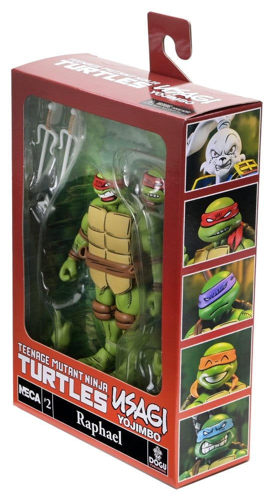 Teenage Mutant Ninja Turtles x Usagi Yojimbo Ultimata Actionfigur Raphael 18 cm